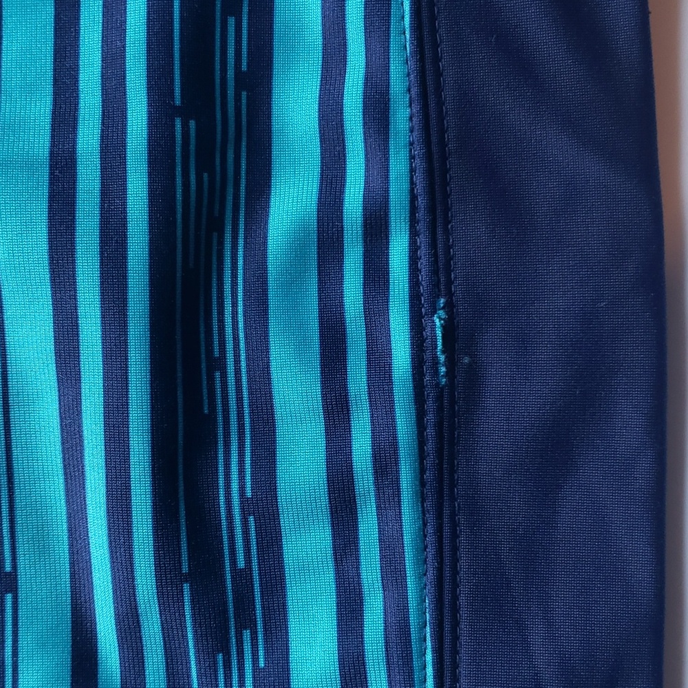 Adidas Baby Boy's Front Zip Teal and Blue Jacket Size 12M - Picture 6 of 6